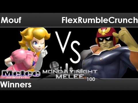 MNM 100 - SWG | Mouf (Peach) vs GLUE | Flex RumbleCrunch (C Falcon) Winners - Melee