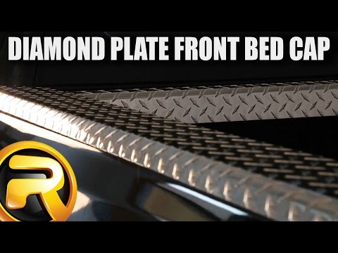 Willmore Diamond Plate Front Bed Cap - Fast Fasts