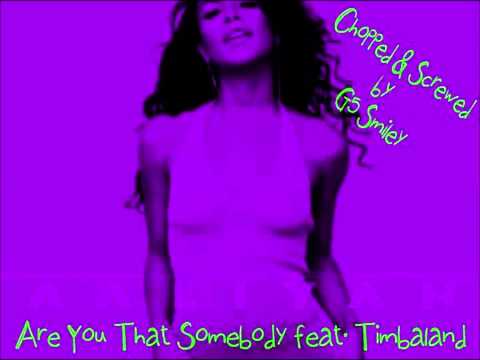 Aaliyah-Are You That Somebody Feat. Timbaland (Chopped & Screwed by @G5Smiley1) (DL in description)