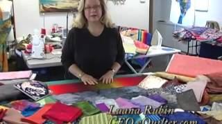 Luana Rubin's Color Ideas from Italy at eQuilter Studio