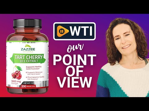 Zazzee Tart Cherry Extract Capsules - WTI product video review