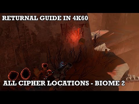 Returnal Guide - All Xenoglyph Cipher Locations in Crimson Wastes (Biome 2) | 4K60, PlayStation 5