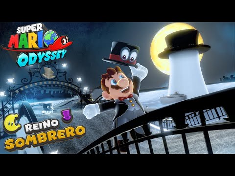 SUPER MARIO ODYSSEY | Guía TOTAL | Reino Sombrero / Cap Kingdom | 🌛🌜💜🍇 | 【Gameplay】