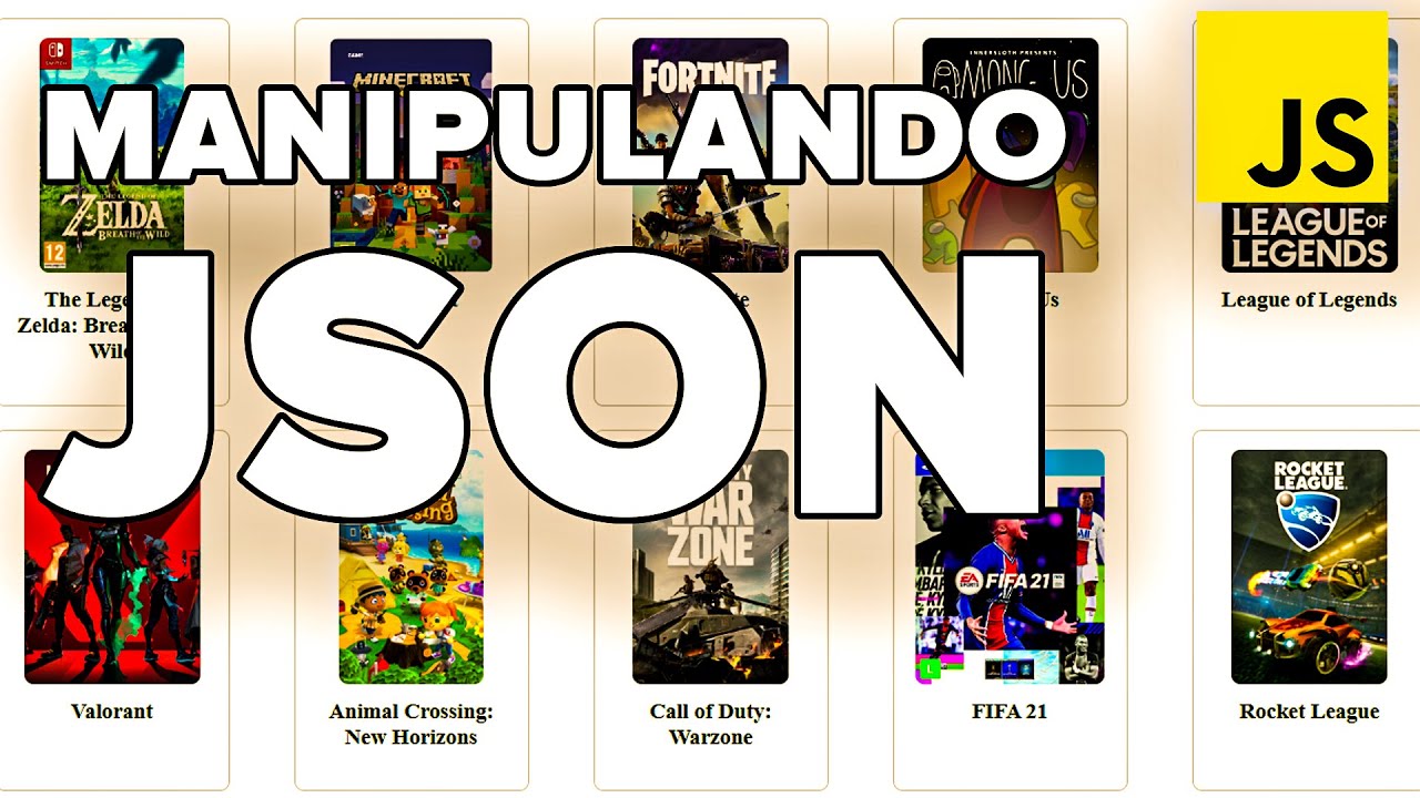 Manipulando JSON e criar elementos HTML - Criando Card HTML com arquivo JSON usando JavaScript