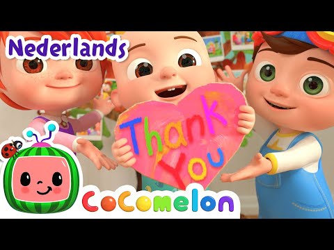 Dankbaar Lied! | CoComelon Nederlands - Kinderliedjes