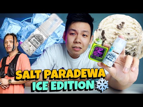 PARADEWA ICE EDITION VANILLA CREAM || BANG QORY MULAI MAIN SALT DINGIN NIH !!