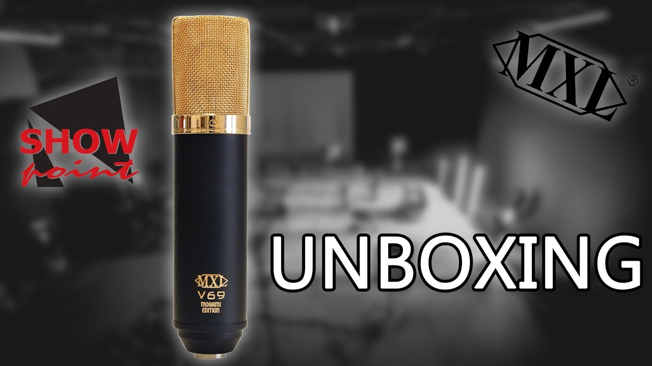 Microfone Valvulado Condensador MXL V69 Mogami Edition com Maleta