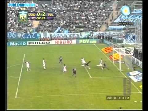 TODOS LOS GOLES DE VELEZ  4 GODOY CRUZ 0, apertura 2010