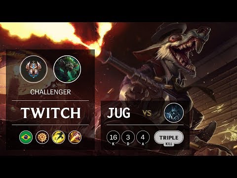 Twitch Jungle vs Karthus - BR Challenger Patch 9.20