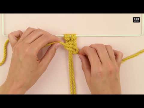 Rico Design Tutorial Makramee: Spiralknoten