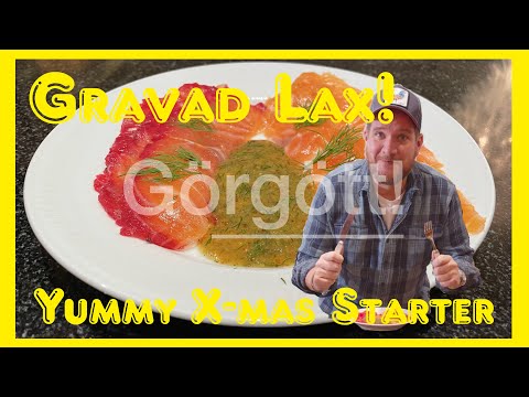 Gravad Lax / Gravlax  (Cured Salmon) - Beetroot and Classic