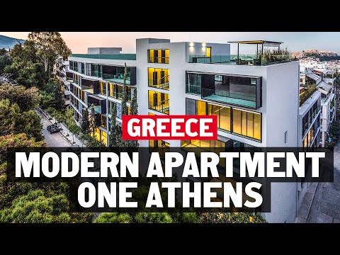 Living in Greece. A modern apartment tour at One Athens in Kolonaki