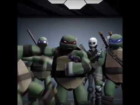 TMNT | Raphael punched Mickey | Funny moment