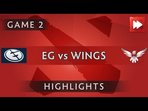 Evil Geniuses vs the wings gaming [Game 2] The Summit 6 - Dota Highlights