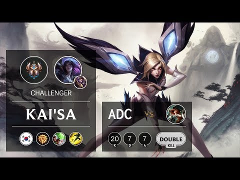Kai'Sa ADC vs Miss Fortune - KR Challenger Patch 10.2