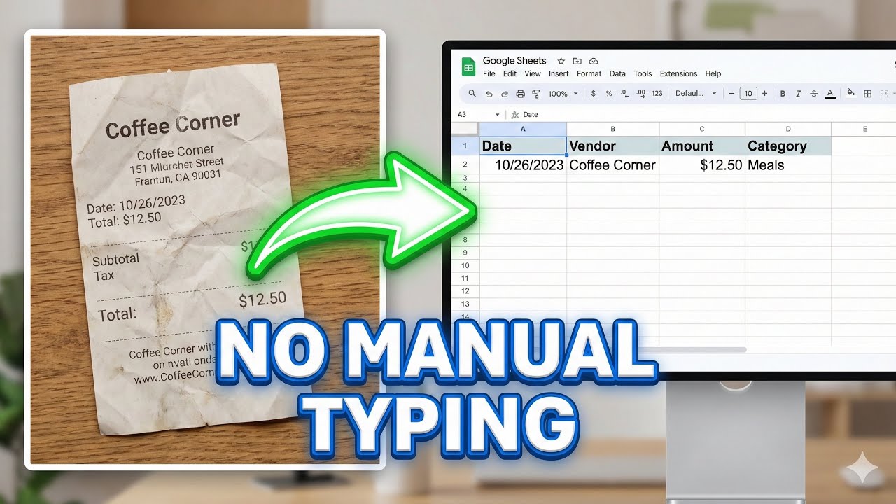 How to: Convert Receipts to Excel with ChatGPT AI