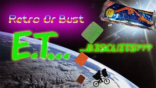 E.T. The Extra-Terrestrial.....Biscuits?!?! Weird cola flavoured snacks from the 80's! | Retro Bytes