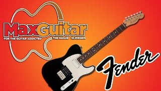 Video thumbnail for Max Guitar - Fender American Standard Telecaster HH by Max Guitar B.V.