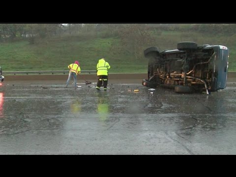 Heavy rain causes hydroplaning, crashes in the Valley