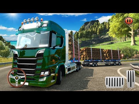 Heavy Logging Cargo Truck Transport Simulator-Android and ios gameplay
