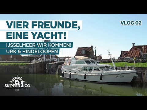 Holiday on a luxury charter yacht | Urk, IJsselmeer & beautiful Hindeloopen! | VLOG Part 2