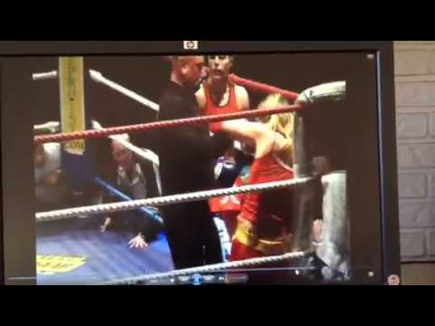 Krista Fleming VS Anna Mandic TKO in first round