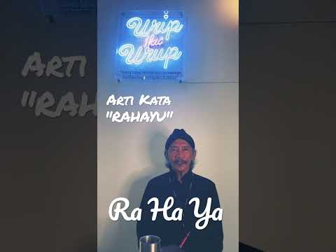 Arti Kata RAHAYU 🙏🏼