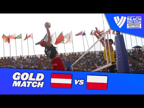 Ermacora/Pristauz vs. Bryl/Losiak - Gold Match  Highlights Espinho 2022 #BeachProTour