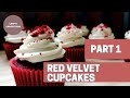 The Best RED VELVET CUPCAKE Recipe Part 1 Velvety Soft Red Velvet Cupcakes Redvelvetcupcakes