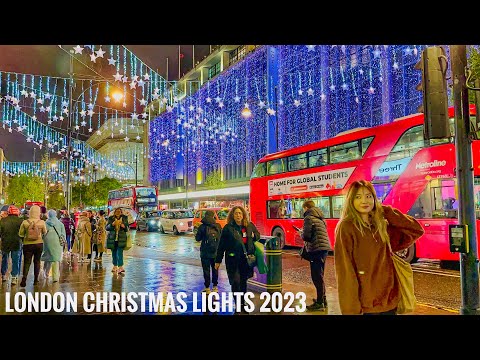 2023 London Christmas Lights Tour | London Oxford...