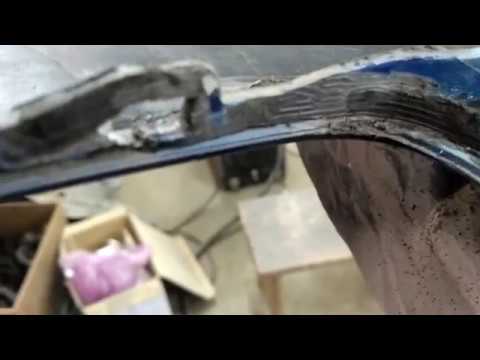 Ремон креплений бампера. Защёлки.