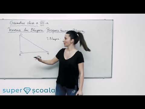Clasa a VII-a - Teorema lui Pitagora. Reciproca teoremei lui Pitagora