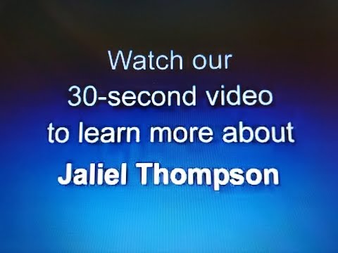 Jaliel Thompson Counseling & Coaching video.