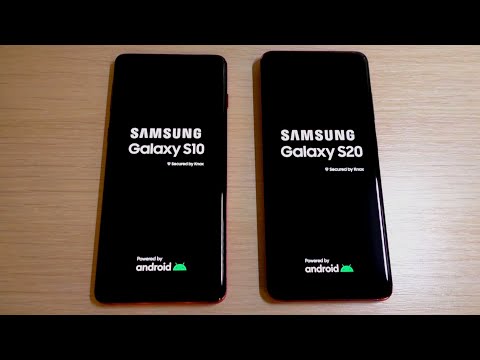 Samsung S10 vs Samsung S20 Bootanimation