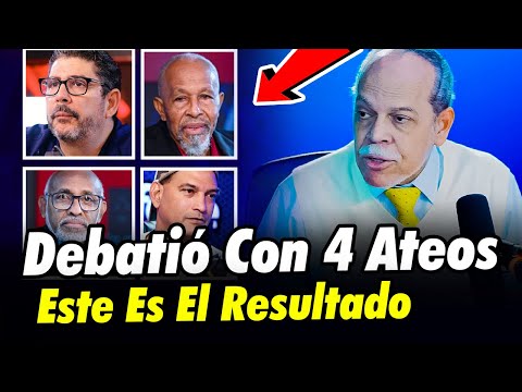 LOS DEBATES DEL PASTOR MIGUEL NÚÑEZ CON 4 ATEOS