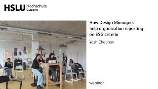 Bachelor Design Management, International lecture series – Yash Chauhan