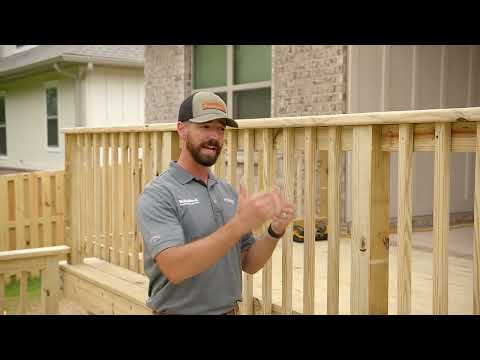 How to Build Deck Railing | YellaWood University