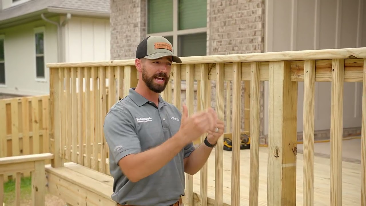 How to Build Deck Railing | YellaWood University