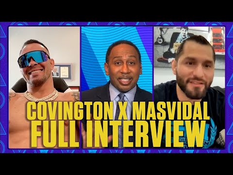 Colby Covington & Jorge Masvidal go 1-on-1 on Stephen A’s World