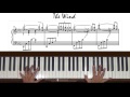Keith Jarrett The Wind Piano Tutorial