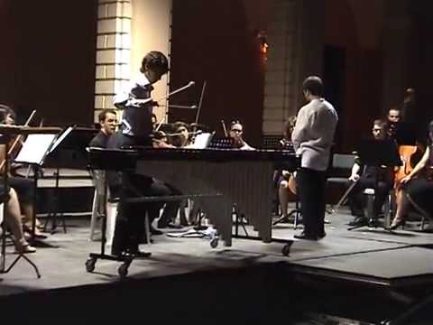 Concerto for marimba & orchestra no1 Ney Rosauro. Soloist: Jose A. Moreno