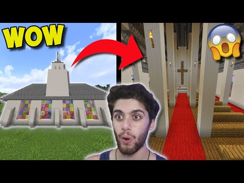 I Made An AMAZING CHURCH Build In Minecraft! - Minecraft Survival [Ep 225]