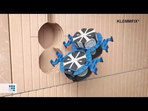 Gipslose Montage mit KLEMMFIX®