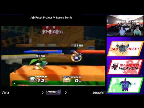Jab Reset 35 Project M Singles Losers Semis Vena (Metaknight) Seraphim (Ness)