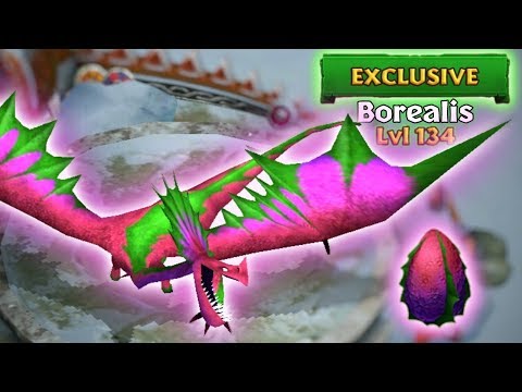 Borealis (New Exclusive Hobblegrunt) Max Level 134 Titan Mode | Dragons: Rise of Berk