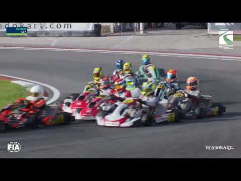 LEO ROBINSON - 2022 - OK Junior - FIA Karting - Qualifying Heat A-F
