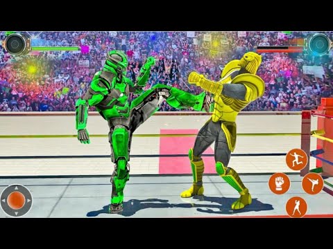 Real Robot Hero Vs Super Ninja Robot Street Crime Battle Android Gameplay