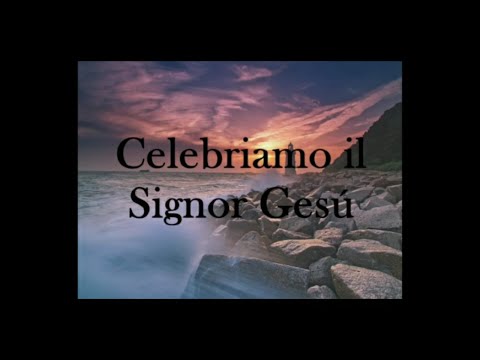 Celebriamo il Signor Gesù | Base Musicale Italiano