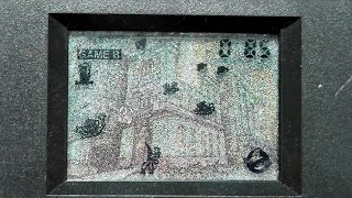 The Real Ghostbusters LCD Handheld Game Gameplay Only Remco 1988