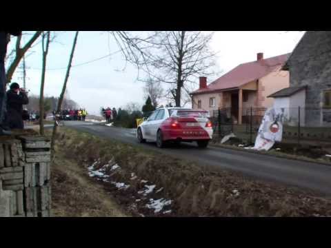 WYŚCIG BUKOWA 2014 A.ŁABEDŹ/A.CIENKOSZ Mitsubishi Lancer